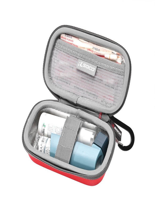RLSOCO Carrying Case for Adults and Kids Asthma Inhaler - Red (Case Only) - Image 1